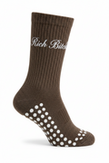 Big Toe Energy - Rich Bitch Grip Socks